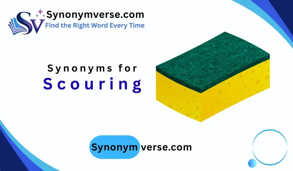 synonym for scouring