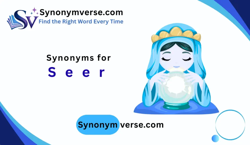 synonym for seer