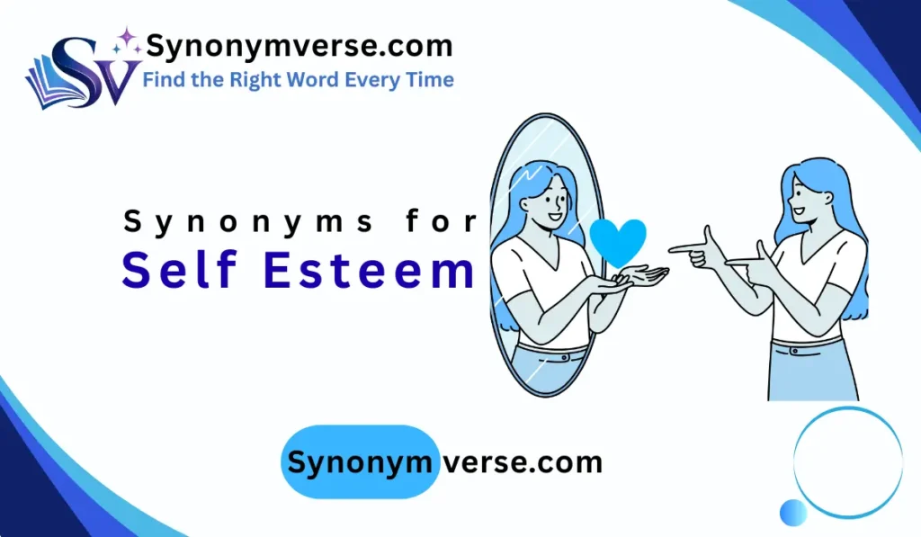 synonym for self esteem