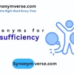 synonym for self sufficiency