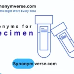 Synonyms for Specimen