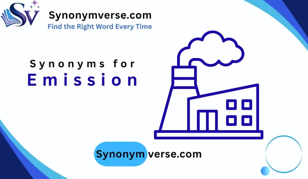 synonym for emission
