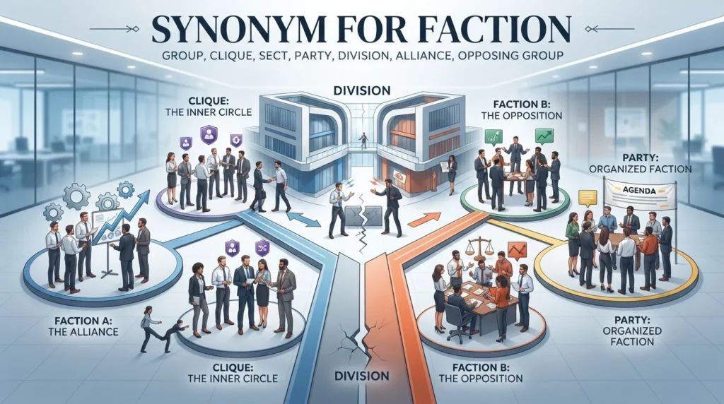 synonym for faction