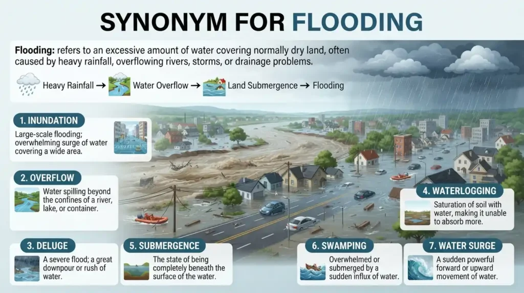 Synonym for Flooding