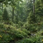 Synonym for Forested