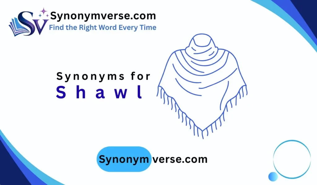 synonym for shawl
