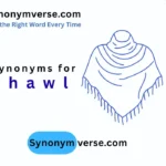 synonym for shawl