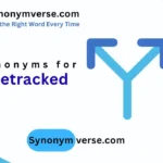 synonym for sidetracked