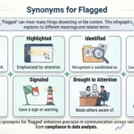 Synonyms for Flagged