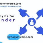 Synonyms for Slander