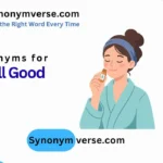 Synonyms for Smell Good
