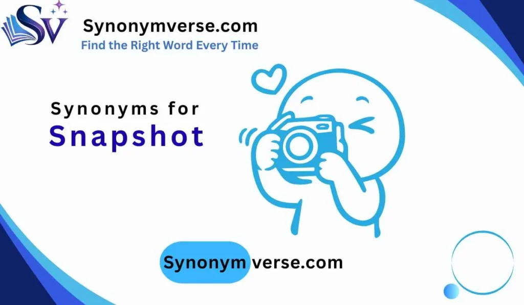 Synonyms for Snapshot