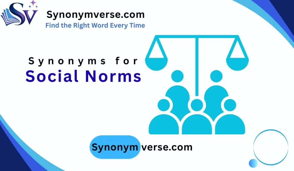 Synonyms for Social Norms