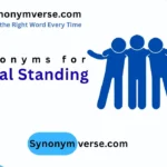 Synonyms for Social Standing