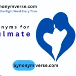 Synonyms for Soulmate