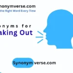 Synonyms for Speaking Out