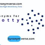 Synonyms for Spotty