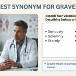 Synonym for Gravely