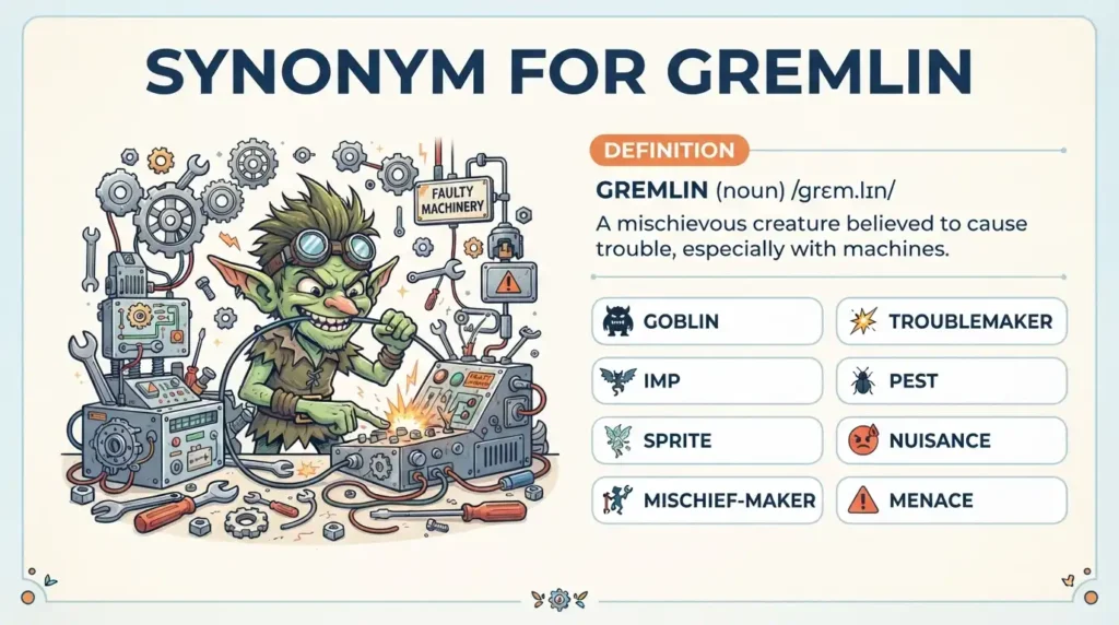 synonym for gremlin