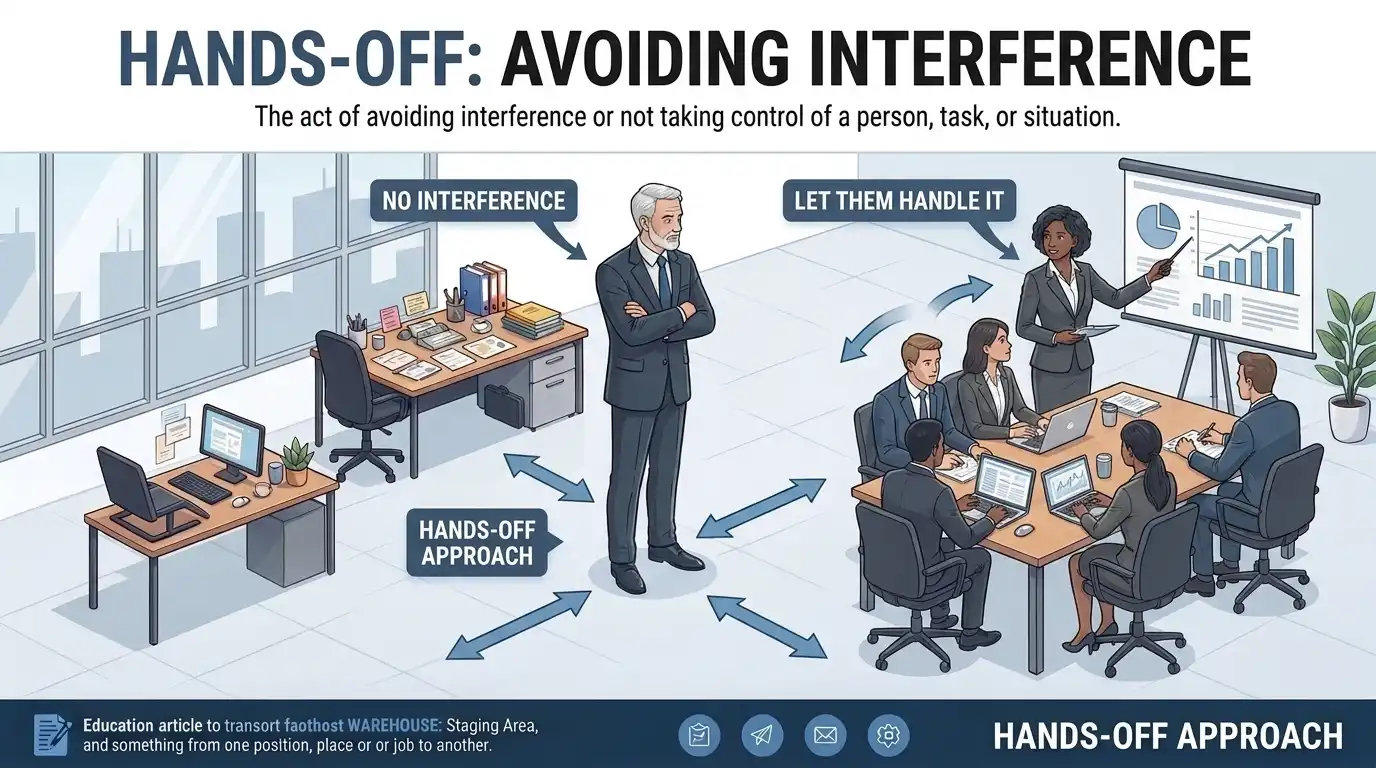 synonym for hands off