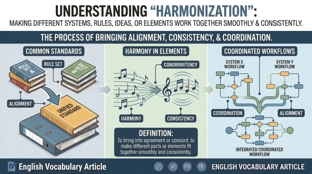 synonym for harmonization