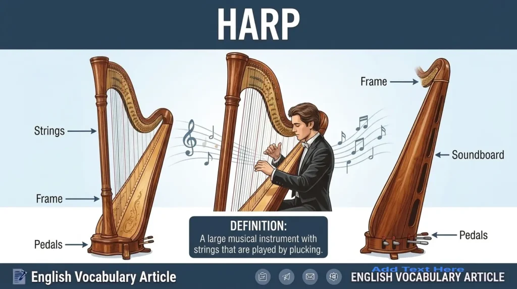 synonym for harp