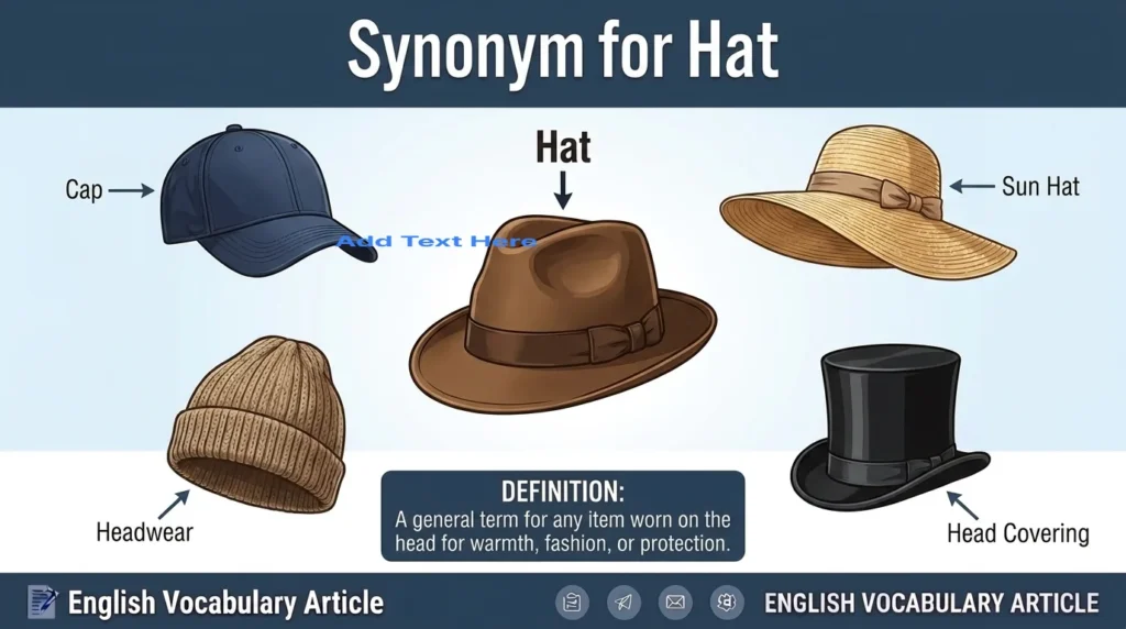 synonym for hat