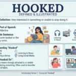 synonym for hooked
