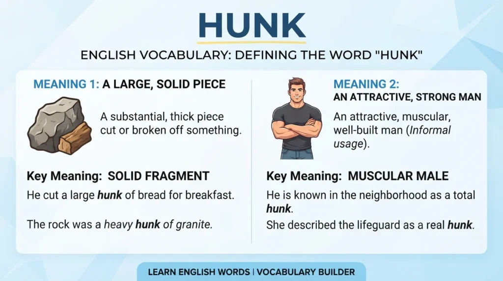 Synonym for Hunk