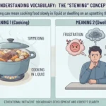 Synonym for Stewing