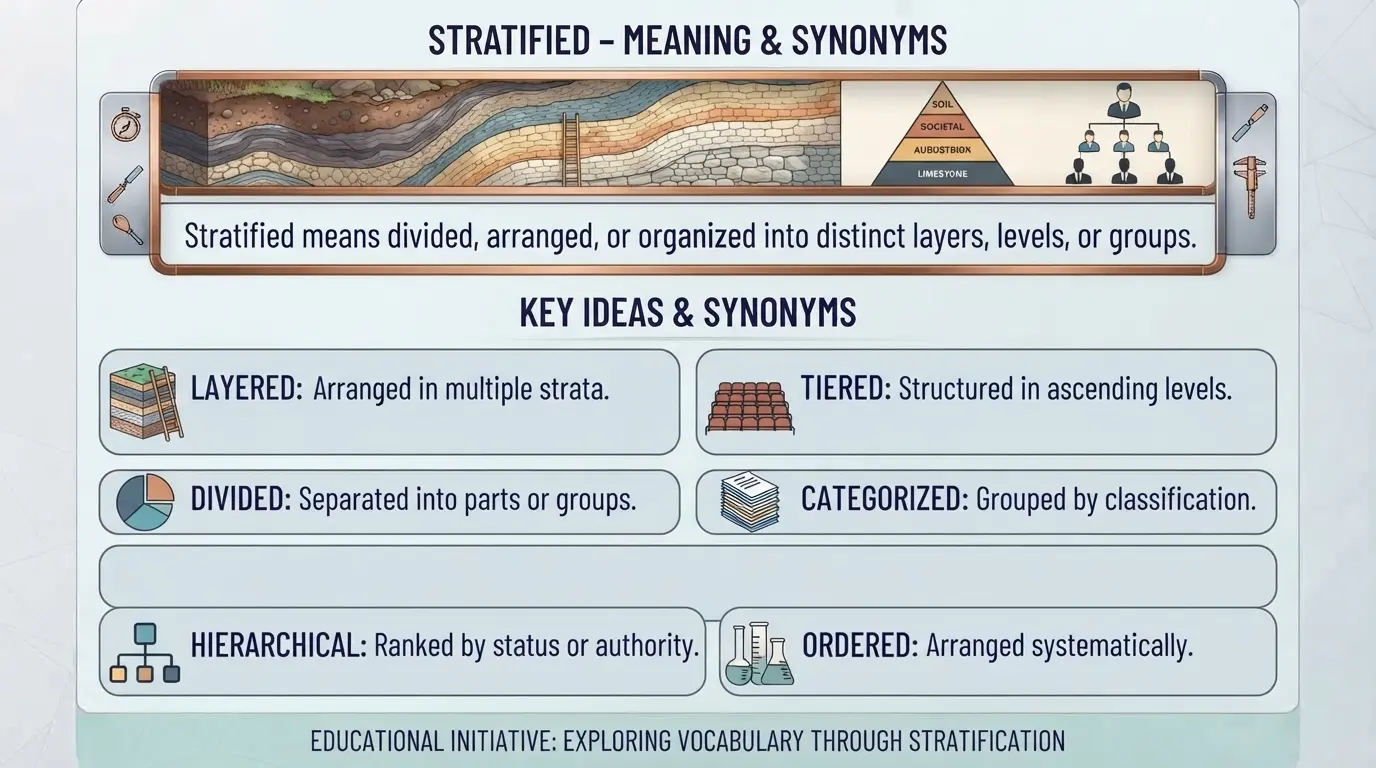 Synonym for Stratified