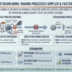 Synonym for Streamlining