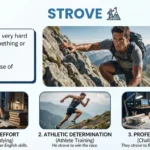 Synonym for Strove