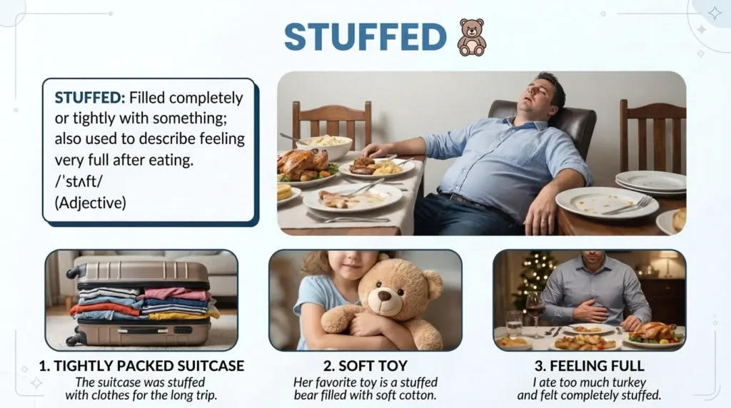 Synonym for Stuffed