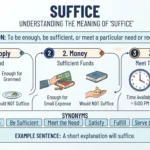 Synonym for Suffice