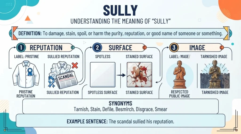 Synonym for Sully