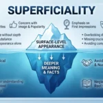 Synonym for Superficiality