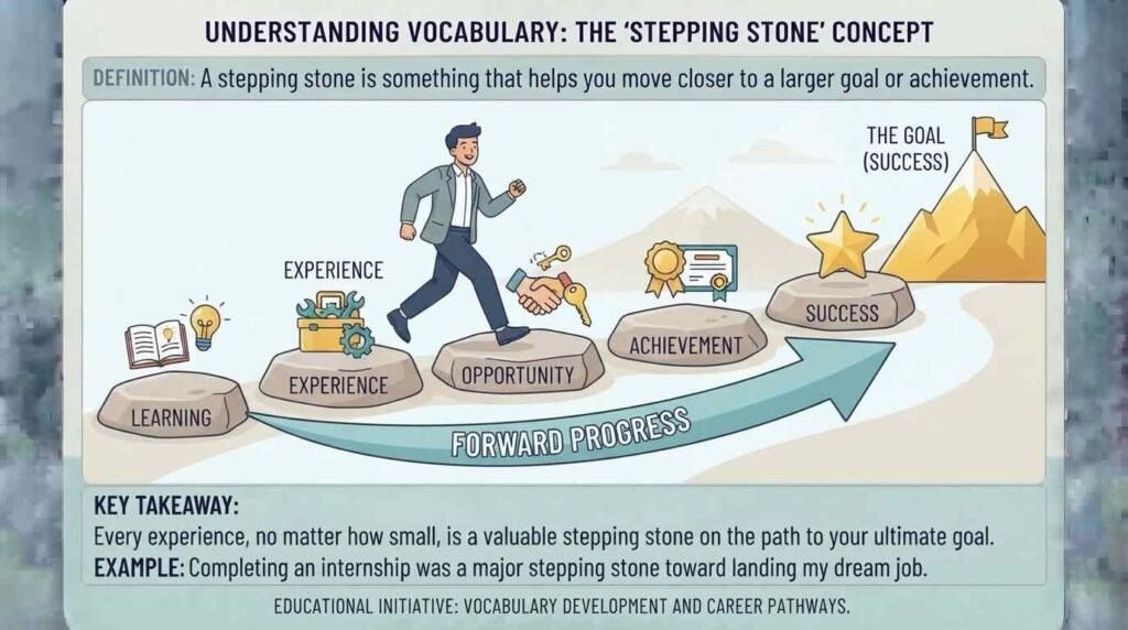 Synonyms for Stepping Stone
