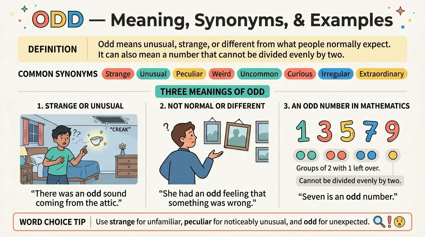 Synonym for Odd
