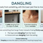 Synonyms for Dangling